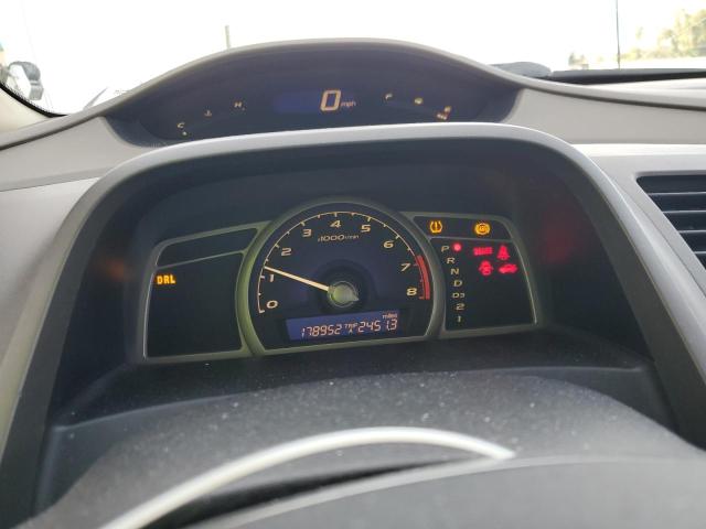 2HGFA16908H313786 - 2008 HONDA CIVIC EXL WHITE photo 9