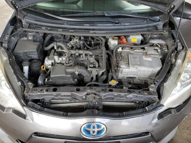 JTDKDTB36E1083330 - 2014 TOYOTA PRIUS C 石墨色 照片 11