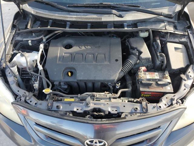 JTDBU4EE2DJ114929 - 2013 TOYOTA COROLLA BASE Szary zdjęcie 11