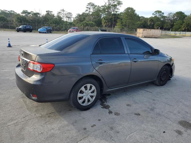 JTDBU4EE2DJ114929 - 2013 TOYOTA COROLLA BASE Szary zdjęcie 3