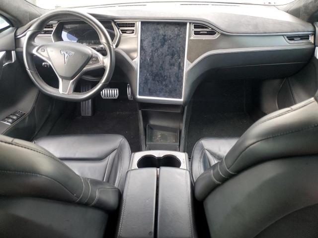 5YJSA1H25EFP63447 - 2014 TESLA MODEL S ნაცრისფერი ფოტო 8