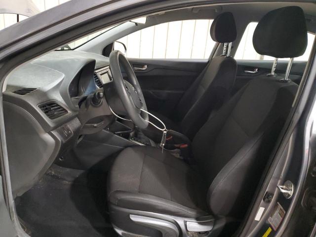 3KPC24A37JE033464 - 2018 HYUNDAI ACCENT SE Сұр фото 7