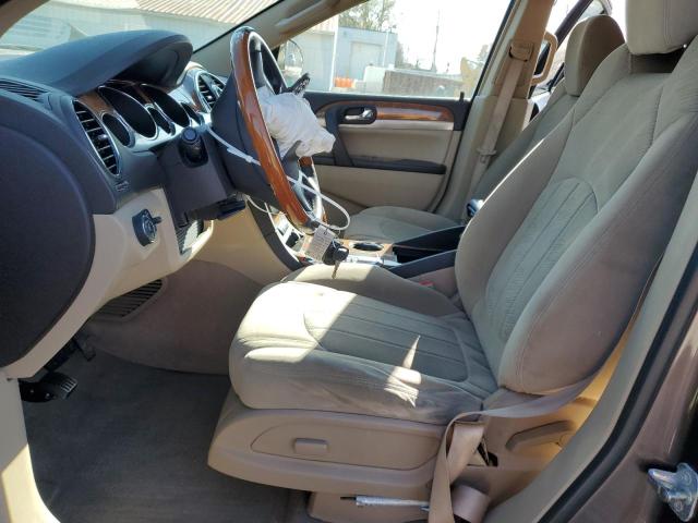 5GALRAED5AJ145102 - 2010 BUICK ENCLAVE CX BROWN photo 7