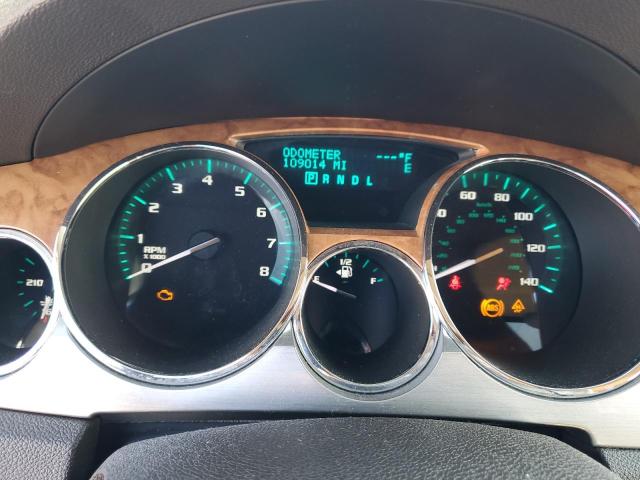 5GALRAED5AJ145102 - 2010 BUICK ENCLAVE CX BROWN photo 9