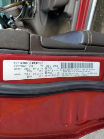 1C4RJFJM3EC316071 - 2014 JEEP GRAND CHER SUMMIT წითელი ფოტო 14