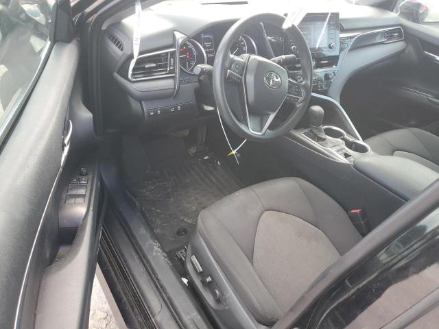 4T1C31AK0MU562775 - 2021 TOYOTA CAMRY LE BLACK photo 8