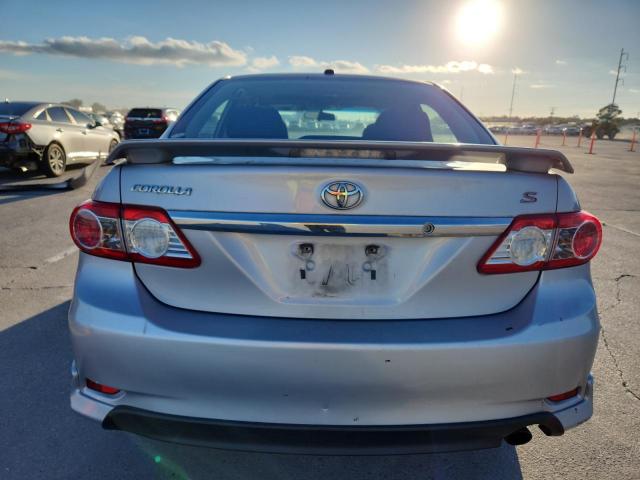 2T1BU4EE9BC653458 - 2011 TOYOTA COROLLA BASE GRAY photo 6