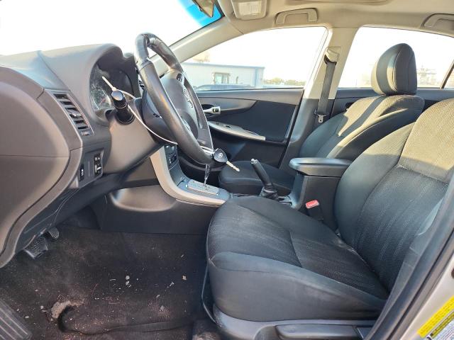 2T1BU4EE9BC653458 - 2011 TOYOTA COROLLA BASE GRAY photo 7