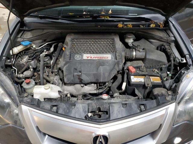 5J8TB1H51BA006630 - 2011 ACURA RDX TECHNOLOGY GRAY photo 12