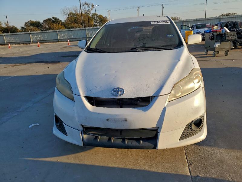2T1KE40E69C013108 - 2009 TOYOTA COROLLA MA S WHITE photo 5
