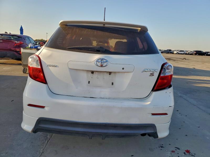 2T1KE40E69C013108 - 2009 TOYOTA COROLLA MA S WHITE photo 6
