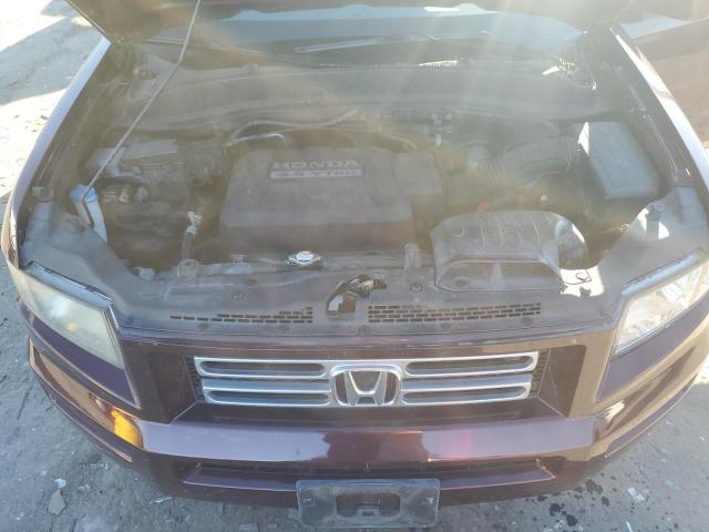 2HJYK16567H541030 - 2007 HONDA RIDGELINE RTL ბურგუნდია ფოტო 11