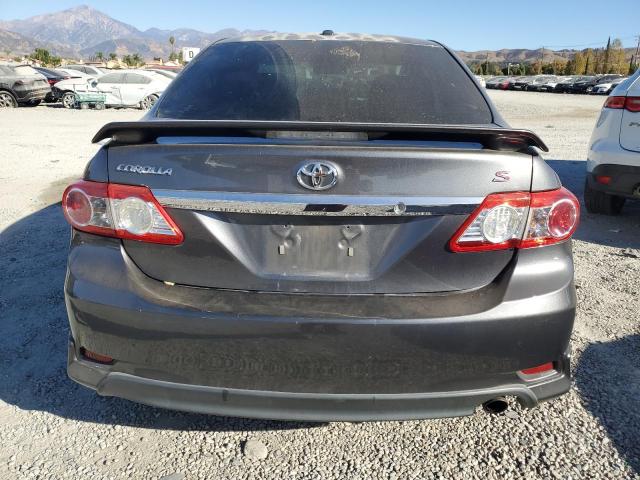 2T1BU4EE0CC845434 - 2012 TOYOTA COROLLA BASE Gri fotoğraf 6