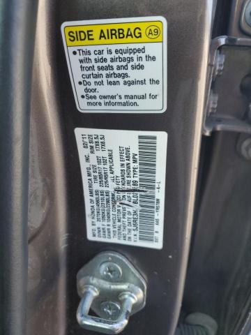 5J6RE3H37BL025689 - 2011 HONDA CR-V LX 棕色 照片 14