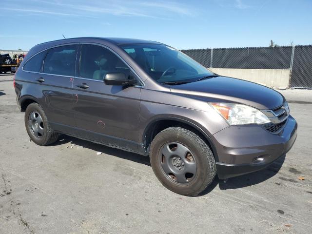 5J6RE3H37BL025689 - 2011 HONDA CR-V LX 棕色 照片 4