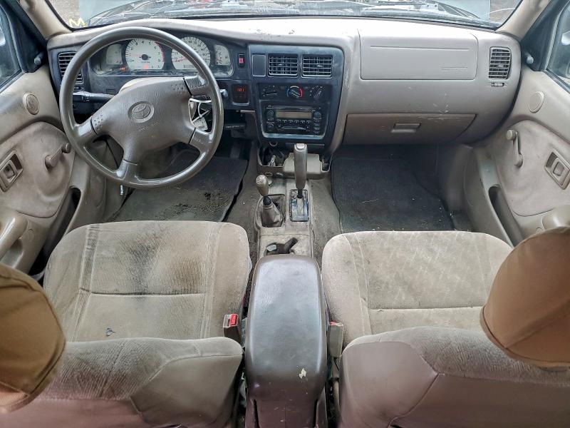 5TEHN72N04Z377035 - 2004 TOYOTA TACOMA DOUBLE CAB 绿色 照片 8