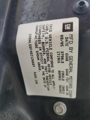 1G8AL55F46Z126687 - 2006 SATURN ION LEVEL 3 白色 照片 12