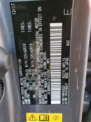 JTJBARBZ6J2165284 - 2018 LEXUS NX 300 BASE رمادي صورة 13