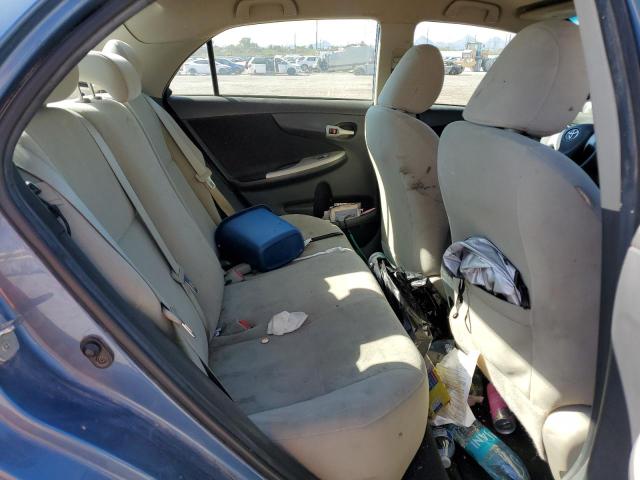 5YFBU4EE1DP125027 - 2013 TOYOTA COROLLA BASE Կապույտ լուսանկար 10