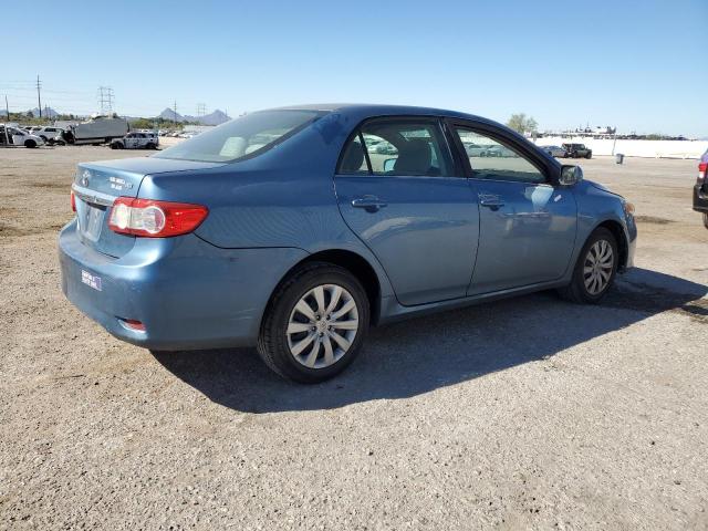 5YFBU4EE1DP125027 - 2013 TOYOTA COROLLA BASE Կապույտ լուսանկար 3