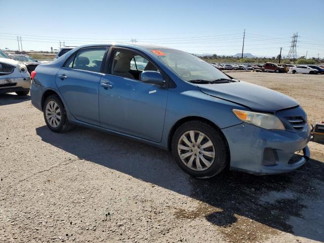 5YFBU4EE1DP125027 - 2013 TOYOTA COROLLA BASE Կապույտ լուսանկար 4