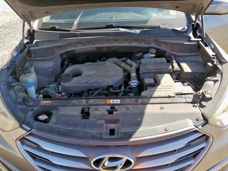 5XYZW4LA0HG408733 - 2017 HYUNDAI SANTA FE S SILVER photo 12