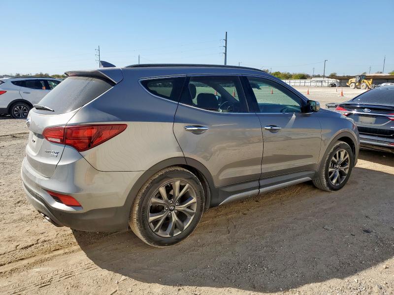 5XYZW4LA0HG408733 - 2017 HYUNDAI SANTA FE S SILVER photo 3