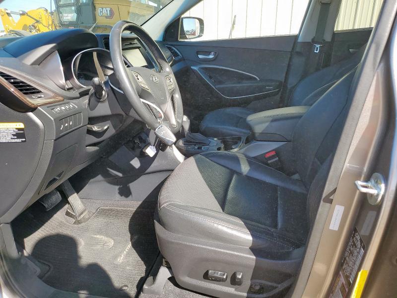 5XYZW4LA0HG408733 - 2017 HYUNDAI SANTA FE S SILVER photo 7