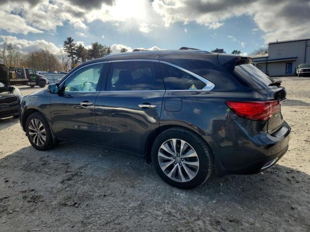 5FRYD4H41FB024094 - 2015 ACURA MDX TECHNOLOGY فحمي صورة 2