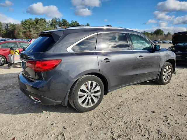 5FRYD4H41FB024094 - 2015 ACURA MDX TECHNOLOGY فحمي صورة 3