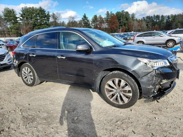 5FRYD4H41FB024094 - 2015 ACURA MDX TECHNOLOGY فحمي صورة 4