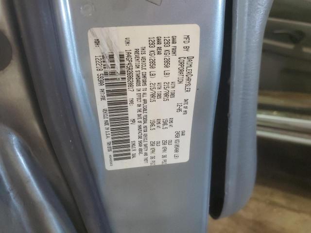 1A4GP45R26B620817 - 2006 CHRYSLER TOWN & COU 蓝色 照片 14