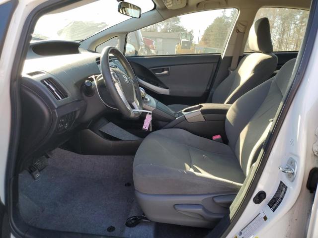 JTDKN3DU3C5465274 - 2012 TOYOTA PRIUS თეთრი ფოტო 7