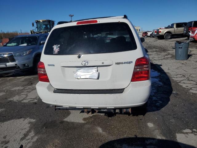 JTEGD21AX30059935 - 2003 TOYOTA HIGHLANDER თეთრი ფოტო 6