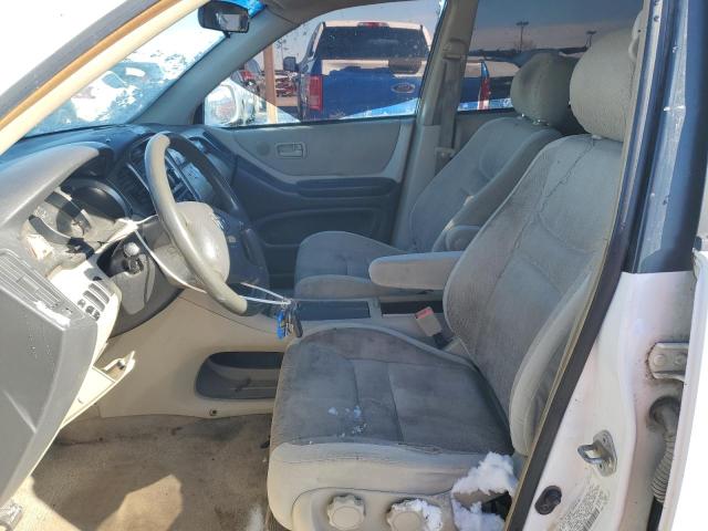 JTEGD21AX30059935 - 2003 TOYOTA HIGHLANDER თეთრი ფოტო 7