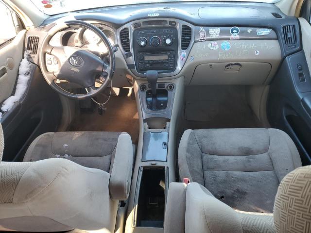 JTEGD21AX30059935 - 2003 TOYOTA HIGHLANDER თეთრი ფოტო 8