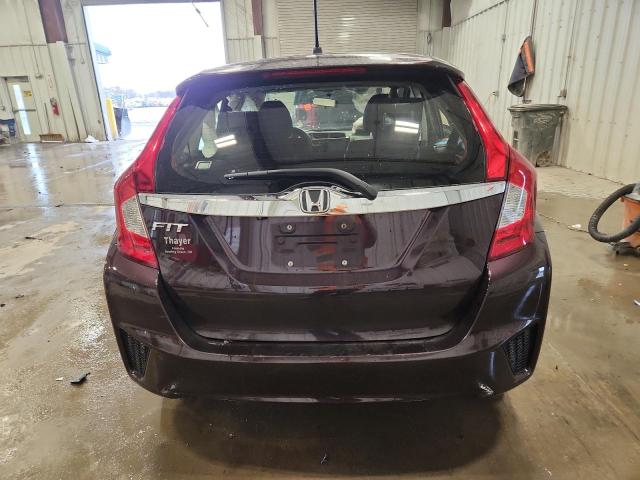 JHMGK5H77GS005863 - 2016 HONDA FIT EX PURPLE photo 6