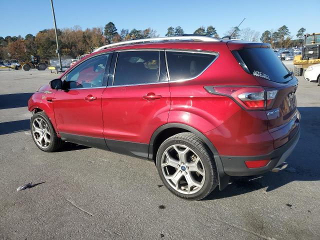 1FMCU0J96HUA02527 - 2017 FORD ESCAPE TITANIUM RED photo 2