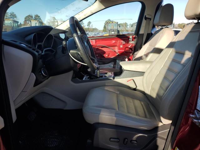 1FMCU0J96HUA02527 - 2017 FORD ESCAPE TITANIUM RED photo 7