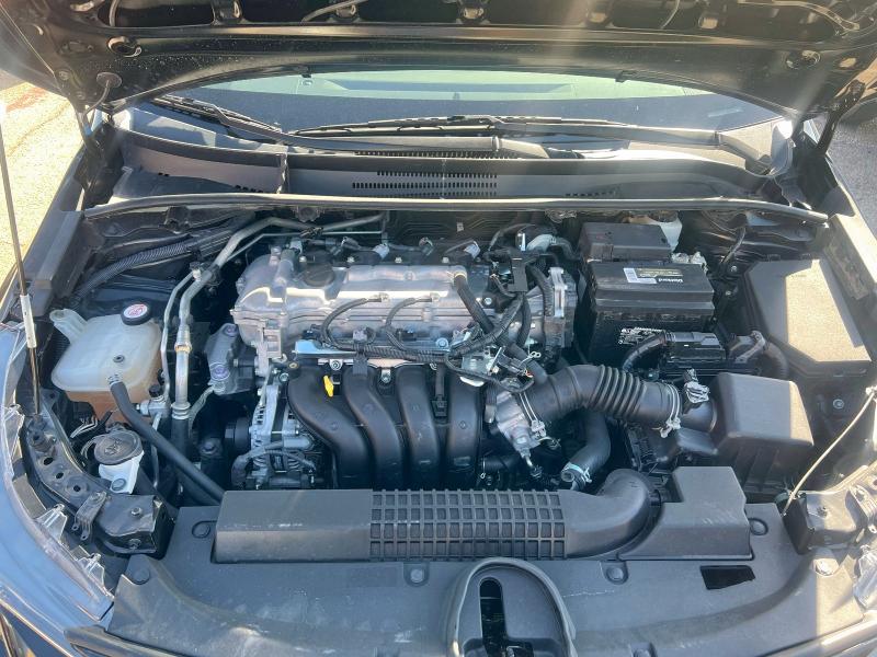 5YFEPMAE1MP193631 - 2021 TOYOTA COROLLA LE BLACK photo 7