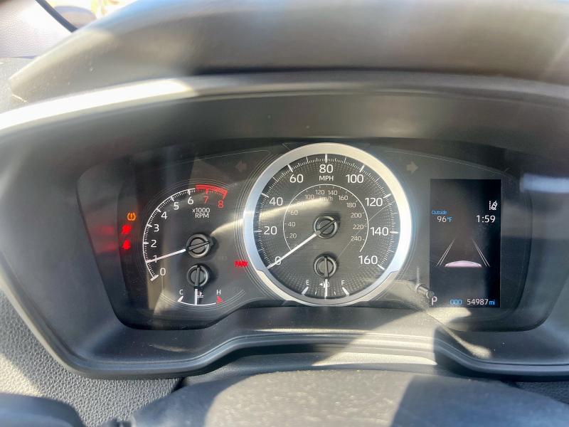 5YFEPMAE1MP193631 - 2021 TOYOTA COROLLA LE BLACK photo 8