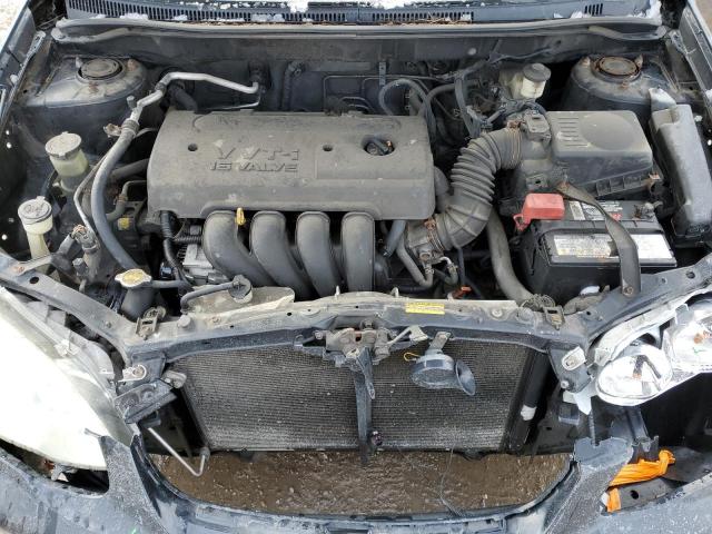 2T1BR32E27C715368 - 2007 TOYOTA COROLLA CE BLACK photo 11