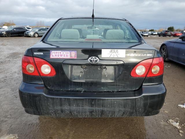 2T1BR32E27C715368 - 2007 TOYOTA COROLLA CE BLACK photo 6