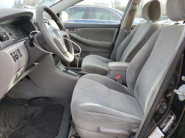2T1BR32E27C715368 - 2007 TOYOTA COROLLA CE BLACK photo 7