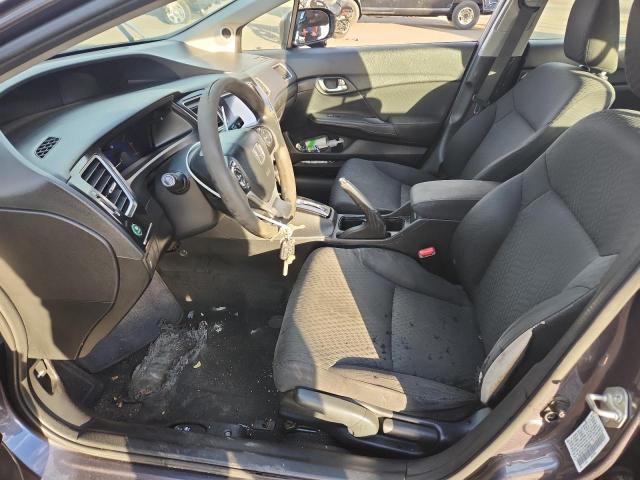19XFB2F74FE288898 - 2015 HONDA CIVIC SE GRAY photo 7