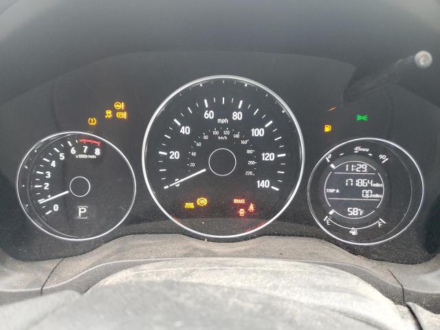 3CZRU5H53HG708544 - 2017 HONDA HR-V EX SILVER photo 9