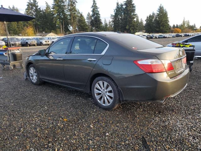 1HGCR3F86EA016059 - 2014 HONDA ACCORD EXL GRAY photo 2