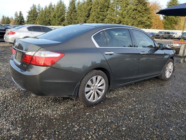 1HGCR3F86EA016059 - 2014 HONDA ACCORD EXL GRAY photo 3