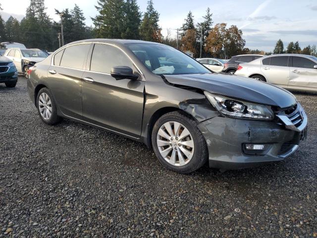 1HGCR3F86EA016059 - 2014 HONDA ACCORD EXL GRAY photo 4