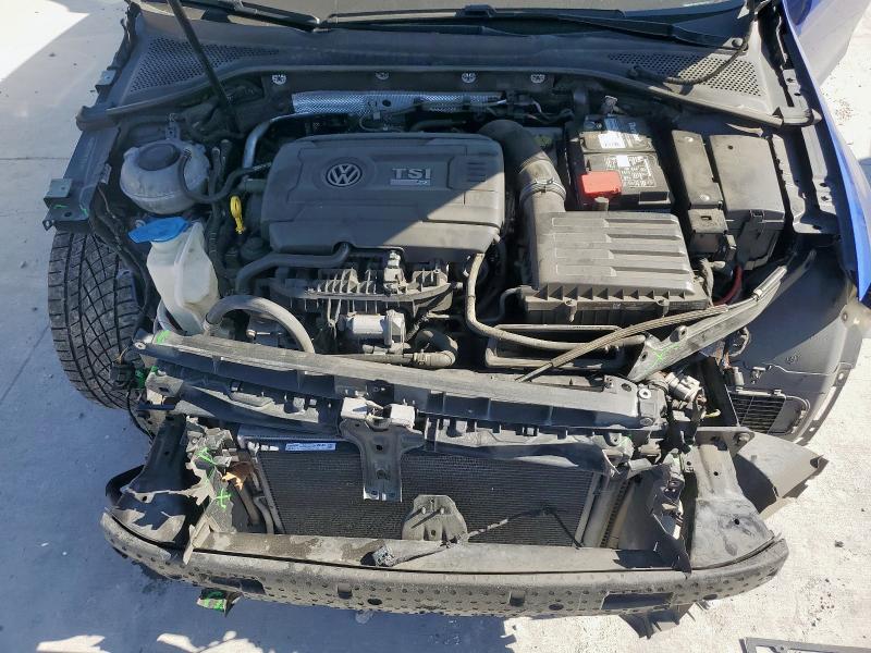 WVWWA7AU7KW137910 - 2019 VOLKSWAGEN GOLF R Կապույտ լուսանկար 11